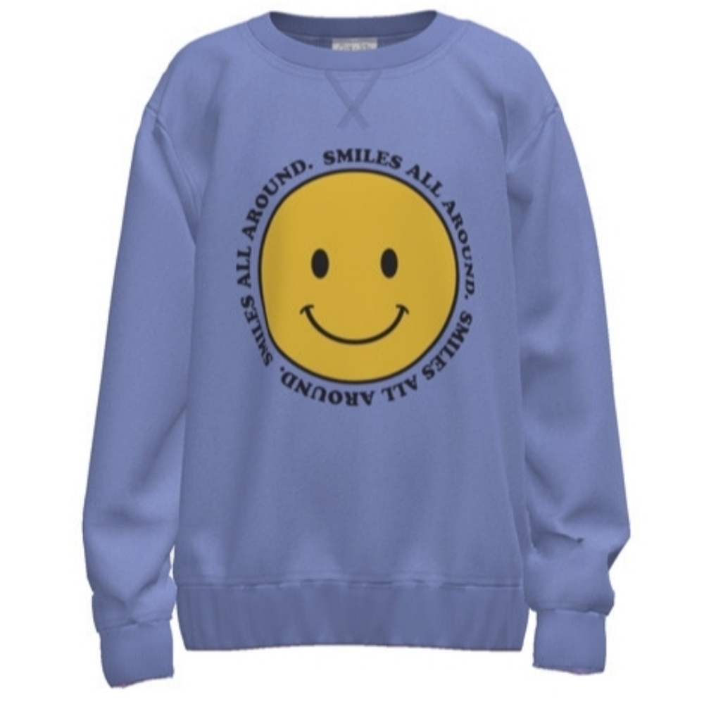Smiles 😊 Lavender Sweatshirt